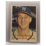 Warren Spahn 1957 Topps