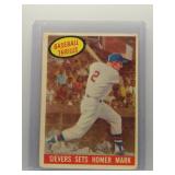 Roy Sievers 1959 Topps Baseball Thrills