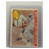 Ernie Banks 1959 Topps Baseball Thrills