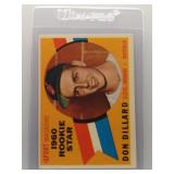 Don Dillard 1960 Topps Rookie Star