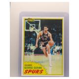 George Gervin 1981 Topps