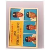 Warren Spahn 1961 Topps Pitching Leaders