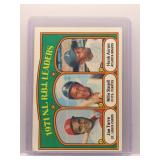 J. Torre, W. Stargell, H. Aaron 1972 Topps RBI...