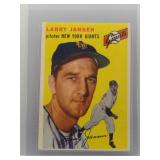 Larry Jansen 1954 Topps