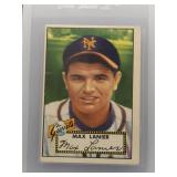 Max Lanier 1952 Topps