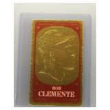 Roberto Clemente 1965 Topps Embossed