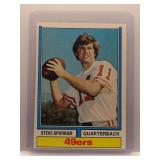 Steve Spurrier 1974 Topps