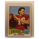 Len Dawson 1975 Topps