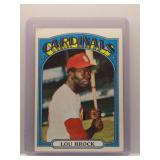 Lou Brock 1972 Topps