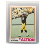 Terry Bradshaw 1982 Topps In Action