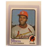 Bob Gibson 1973 Topps