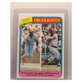 1980 Topps Highlights #1