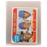 W. McCovey, R. Santo, B. Williams 1969 Topps...