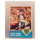 Tresh's Homer Defeats Giants 1963 Topps World...