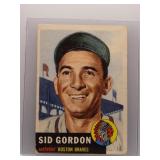 Sid Gordon 1953 Topps