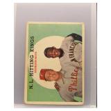 R. Ashburn & W. Mays 1959 Topps