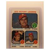 G. Perry, S. Carlton 1973 Topps Victory Leaders
