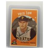 Vern Law 1959 Topps