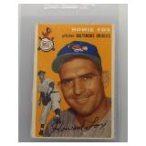 Howie Fox 1954 Topps