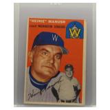 Heinie Manush 1954 Topps