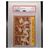 Mickey Mantle 1962 Topps The Switch Hitter PSA 4