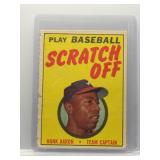 Hank Aaron 1970 Topps Scratch Off