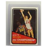 Rick Scores on fast break 1972 Topps ABA...