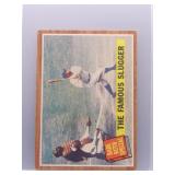 The Famous Slugger 1962 Topps Babe Ruth