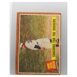 Coaching For The Dodgers 1962 Topps Babe Ruth