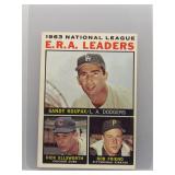 Sandy Koufax 1964 ERA Leaders