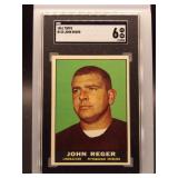 John Reger 1961 Topps SGC 6