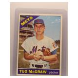 Tug McGraw 1966 Topps first solo