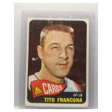 Tito Francona 1965 Topps