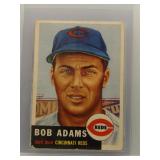 Bob Adams 1953 Topps