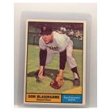 Don Blasingame 1961 Topps