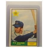 Ty Cline 1961 Topps Rookie