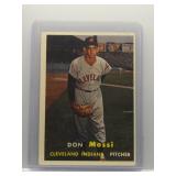 Don Mossi 1957 Topps