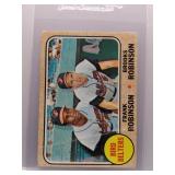 F. Robinson & B. Robinson 1968 Topps