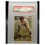Luis Aparicio 1957 Topps PSA 7