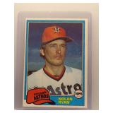 Nolan Ryan 1981 Topps