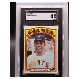 Willie Mays 1972 Topps SGC 4