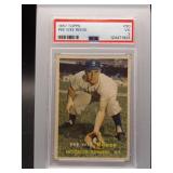Pee Wee Reese 1957 Topps PSA 3