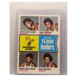 Kareem, O. Robertson 1969 Topps Bucks Team Leaders