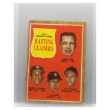 A. Kaline, N. Cash 1952 Topps Batting Leaders