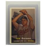 Tom Gorman 1957 Topps