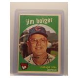 Jim Bolger 1958 Topps
