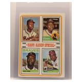 Hank Aaron Special 62-65 1974 Topps