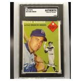 Duke Snider 1954 Topps SGC Authentic