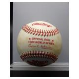 1980 MLB World Series Official Baseball Phillies