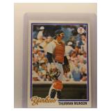 Thurman Munson 1978 Topps